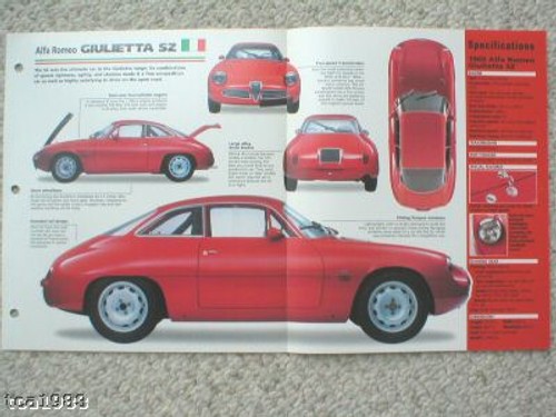 Alfa romeo giulietta spec - giulietta, sz