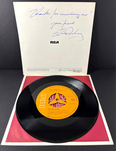 Elvis presley signed - elvis,