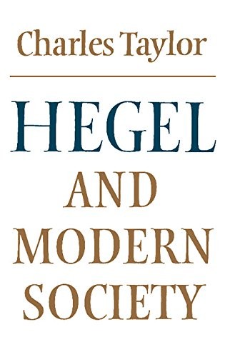 Hegel and modern society - hegel,