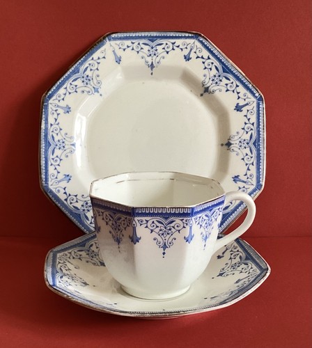 Delphine china octagonal trio - delphine,