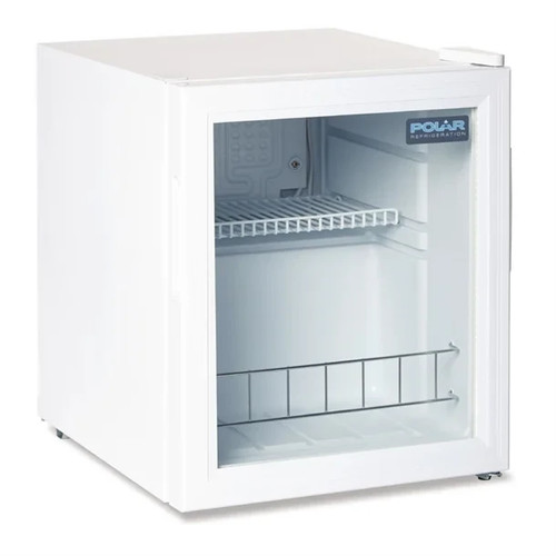 Polar white compact counter - white,
