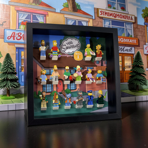 Display frame for lego - for,