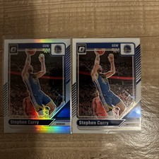 Panini Optic NBA 2024-25 Stephen Curry Base And Prism