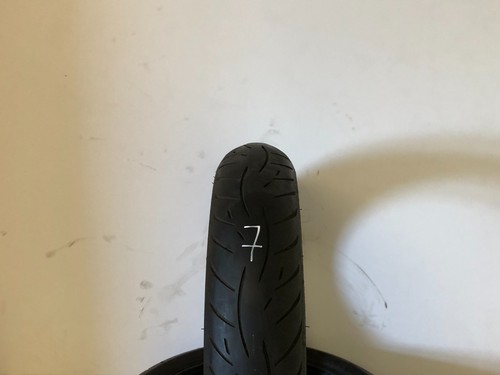 Part worn motorcycle tyres 120 - worn,
