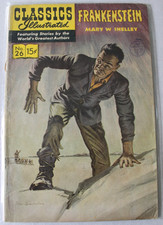 Classic Illustrated #26 Frankenstein - 1968