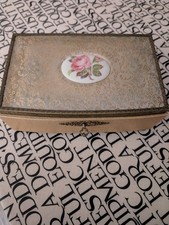 Petrona Vintage Musical Jewellery Box England C1950