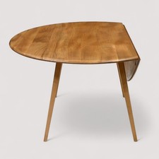 1960 Ercol Windsor Drop Leaf Table Light Finish Model 384 Retro FREE UK Delivery