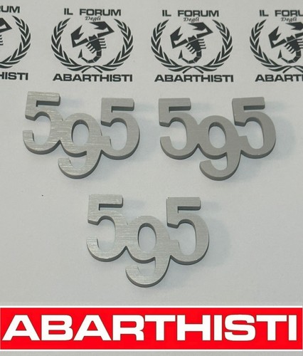 Abarth logos 595 metal - logos,