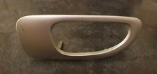 Peugeot 307 Silver Interior Rear Drivers Side Door Handle Surround 