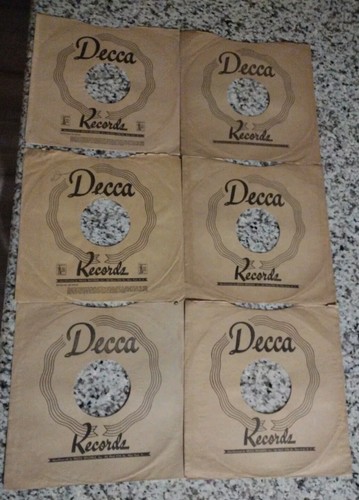 Lot decca 78 - lot, rpm