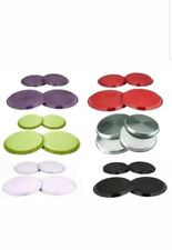 4 PCS STAINLESS STEEL COLOURED