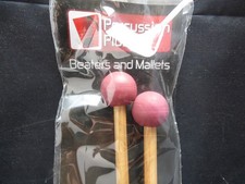 Percussion Plus. PP080. Xylophone Mallets. Hard. Rubber. 1 Pair. Length 35cm