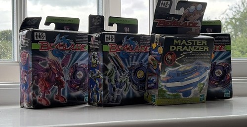 Vintage beyblades brand - 4x,