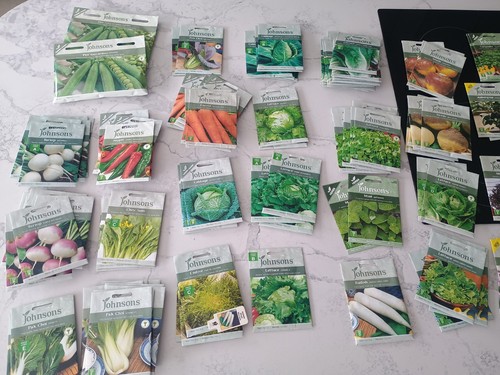Johnsons seed packs veg - 5x,
