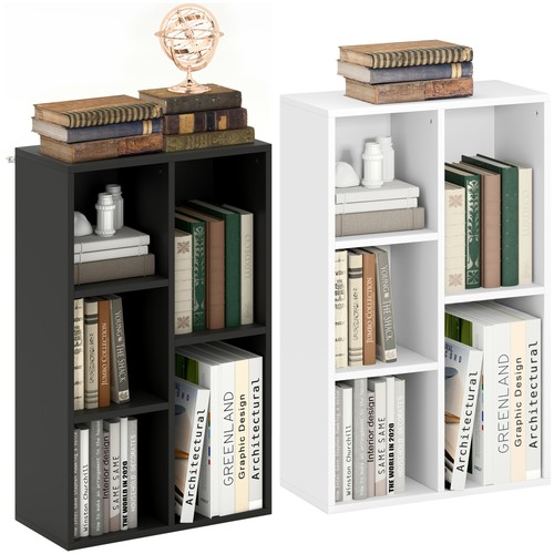 Homcom tier bookshelf - homcom, 2-tier