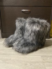 Yeti Moon Boots Platform Fur