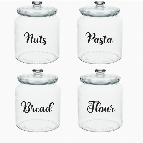 Kitchen labels for glass - for,