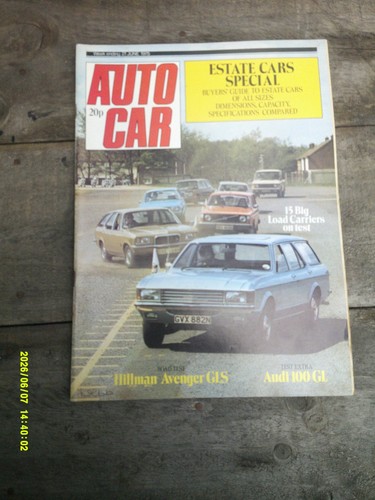 Vintage autocar magazine - magazine, 21st