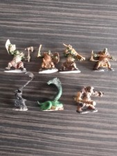 Job Lot Bundle 7 x Random Reaper Painted Figures D&D Miniatures