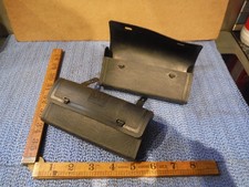 2X VINTAGE WESTPHAL PLASTIC BIKE SADDLE TOOL BAG 1970 NOS BICYCLE CYCLING RETRO