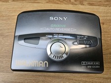 Sony Walkman WM-EX364 Cassette Tape Player Auto Reverse Dolby Mega Bass. Vintage