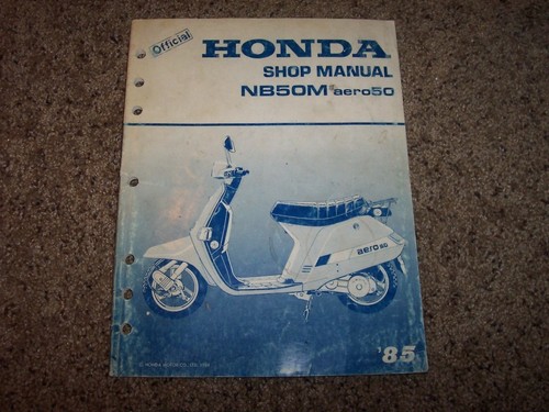 1985 honda nb50m aero50 50 - honda,
