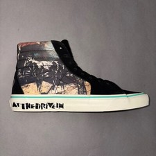 VANS X AT THE DRIVE IN SK8 Hi Shoes US 9.5 - Skate Skateboard LP Mars Volta Rare