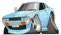 Toyota Celica Cartoon T-shirt