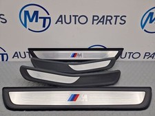 BMW 6 SERIES M SPORT DOOR SILL TRIM SET COMPLETE 8057577 8053575 F06 LCI