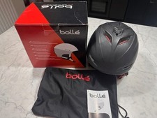 Bolle Sharp Soft Black & Red Ski/Snowboard Helmet: 61-63 cm, used for one trip