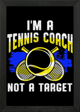 Tennis Coach Gift Idea Framed