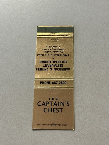 The captains chest concord - chest,