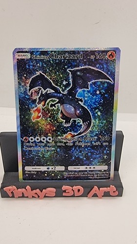 Shining charizard pokemon card - charizard,