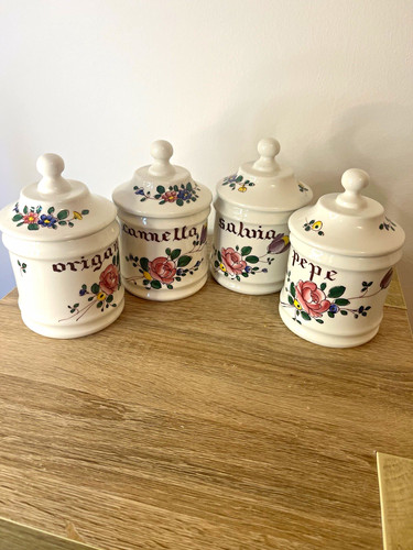 Vintage italian hand - vintage, hand-painted