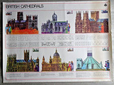 GPO Poster British Cathedrals