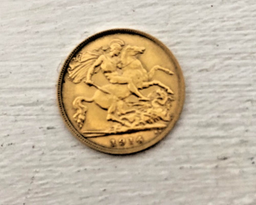 1914 king george 22ct gold - george,