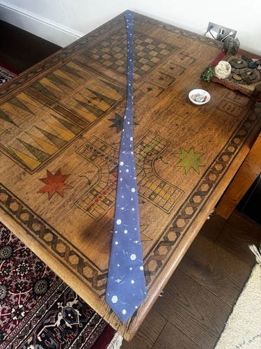 Men blue tie vintage - blue,