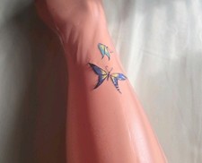 1940s Fully Fashioned Seamed Stockings  Lovely Design Not A Matching Pair S/M