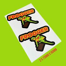 Frogger  Classic 1980's Logo