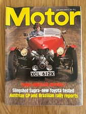 Motor Magazine Toyota Supra