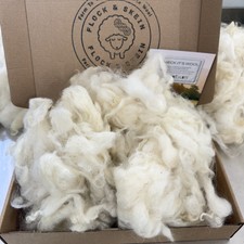 SCOURED WENSLEYDALE LONGWOOL