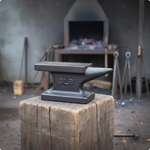 Cast iron anvil tapered - anvil,