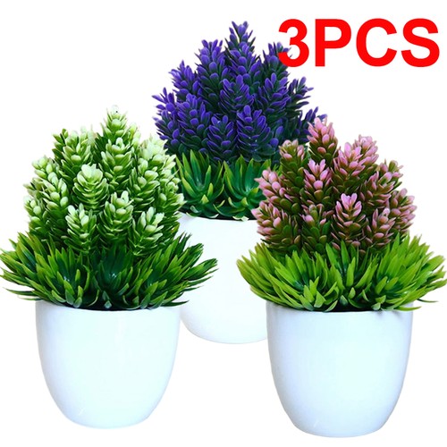 Set artificial plants in - set, 3
