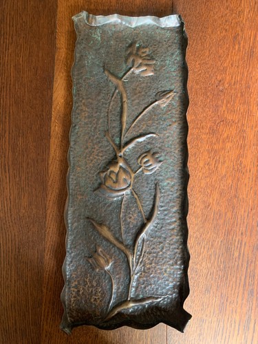 Arts crafts repoussee - &, copper