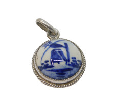 Sterling Silver Dutch Delft