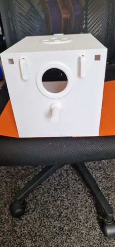 Budgie nest box comes - box, with