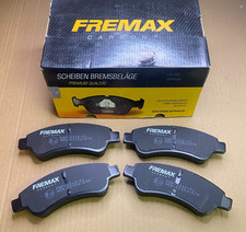 FITS VAUXHALL CORSA V 1.2 19-25 FRONT BRAKE PADS SET FREE P&P FREMAX FBP1212-01