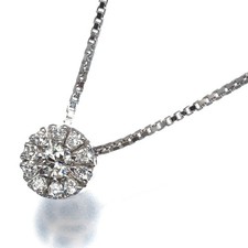 Auth DAMIANI Necklace Diamond