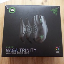 Razer Naga trinity gaming mouse MOBA/MMO with interchangable side plates