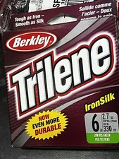 NEW Berkley IRON SILK LINE 6lb LOW VIS GREEN BULK SPOOL IRONSILK spinning lure